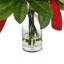 Magnolia Leaf And Berry Holiday Floral Arrangement