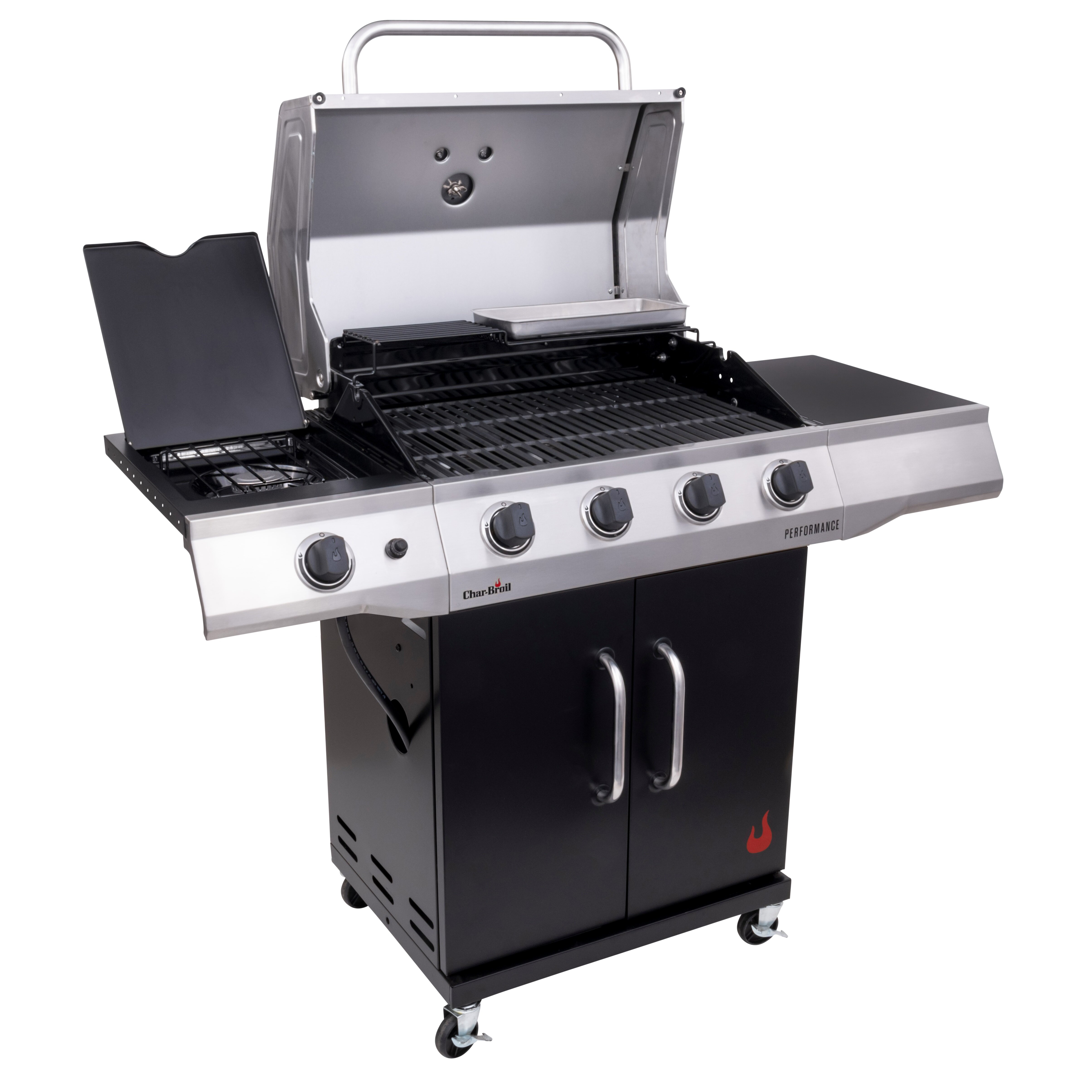 CharBroil Char-Broil - Burner Liquid Propane 3200 BTU Gas Grill with and Cabinet & Reviews | Wayfair
