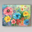«Floral Garden» par Dartis, reproduction sur toile tendue-25326520