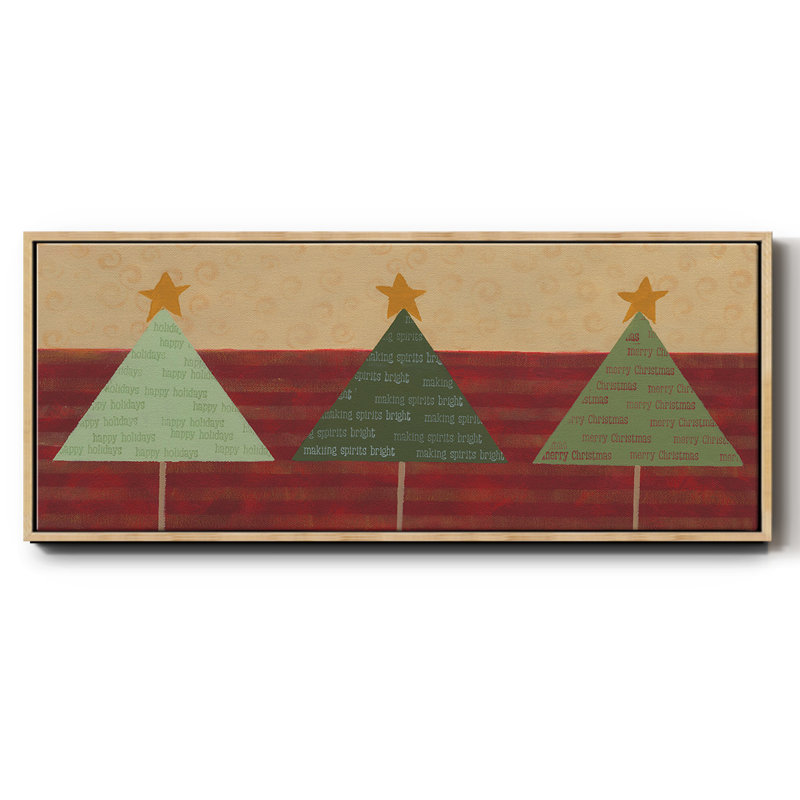 Merry Messages- Framed Canvas