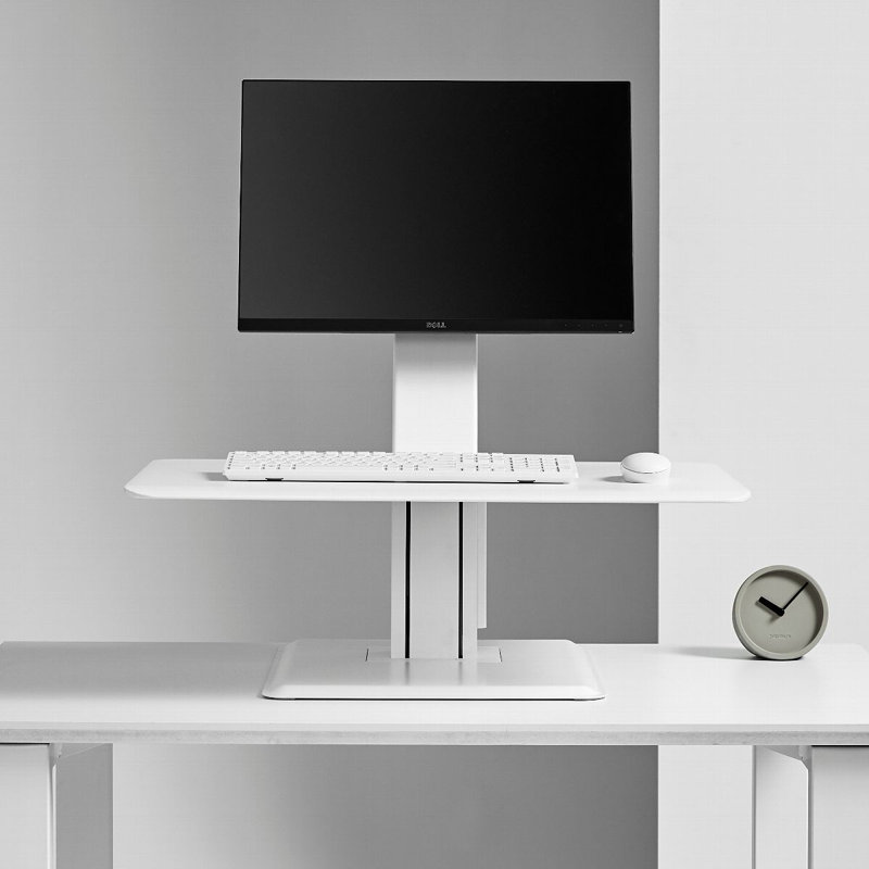 Quickstand Eco Standing Desk Converter, White