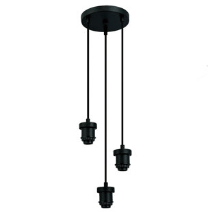 Luminaire suspendu en pot à 3 lumières