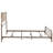 Mize Upholstered Metal Sleigh Bed-32133109