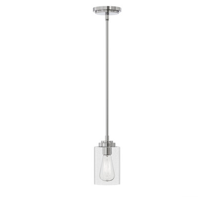 Coslin 1-Light 4.75” Wide Pendant