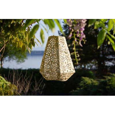 11'' Solar Powered Integrated LED Empire Lantern