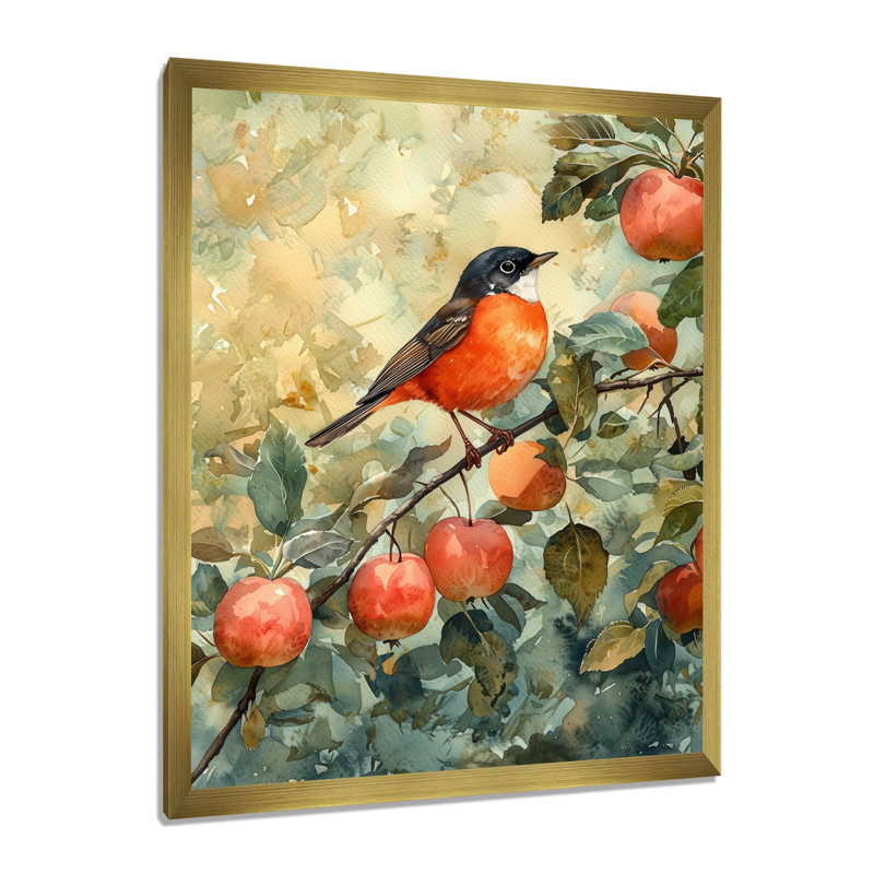 Kensal - Animals Canvas Prints, H 20 po x l 12 po, Reproduction encadrée d'une seule photo, Doré