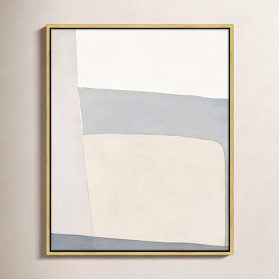 Simple Grey Painting by Julia Balfour