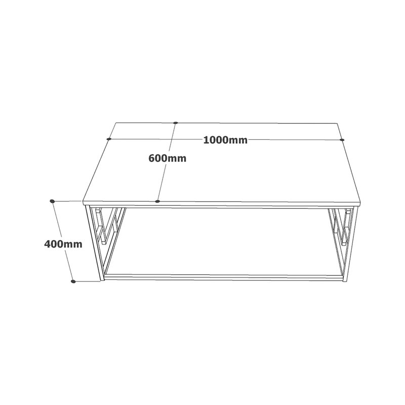 Aaqil Frame Coffee Table