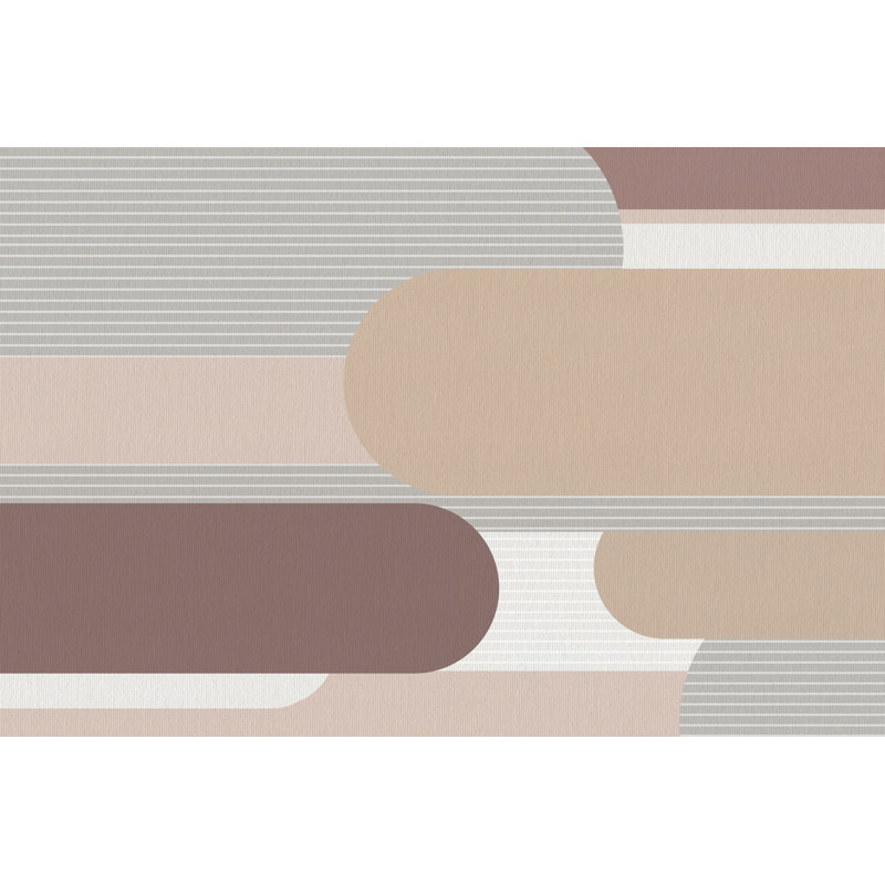 Izzy Abstract Vinyl Machine Printed Area Rug, Rectangle 200 x 300cm