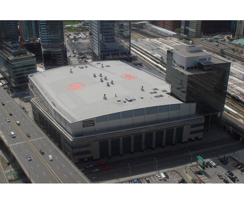 Air Canada Centre, H 16 po x l 24 po