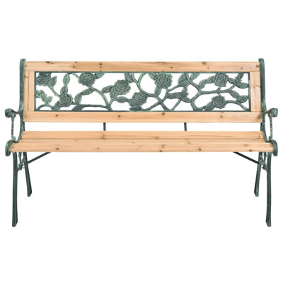 Banc de patio en bois 48 po