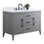 Meuble-lavabo simple 48 po avec plateau en marbre-122239078-122239077