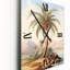 Minimalisme Palm Paradise - Horloge murale tropicale-414702364