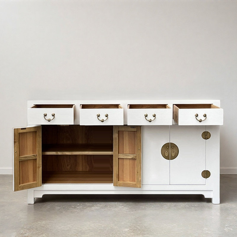 Meuble télé Retro Creative, Blanc