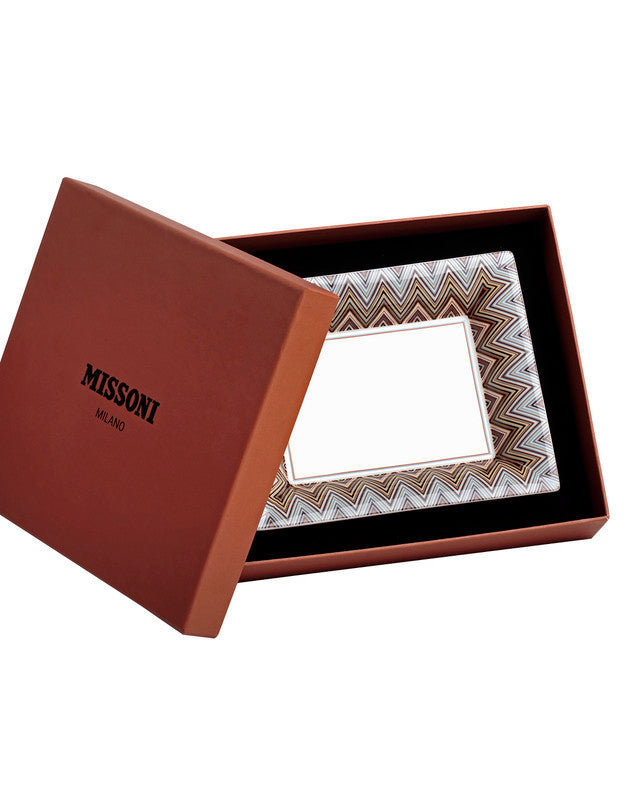 Missoni Tray ZIG ZAG Rectangular Large In Luxury Box Jarris 148 8.5" X 6.75"