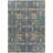 9' X 12' Green Navy Blue And Ivory Oriental Washable Indoor Outdoor Area Rug-125213647