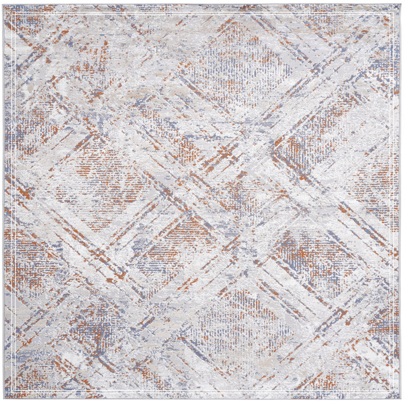 Beige /Geometric Non-Shedding Living Room Bedroom Dining Home Office Stylish And Stain Resistant Area Rug