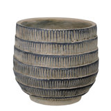 Hubble Rustic Ridged Pot Planter