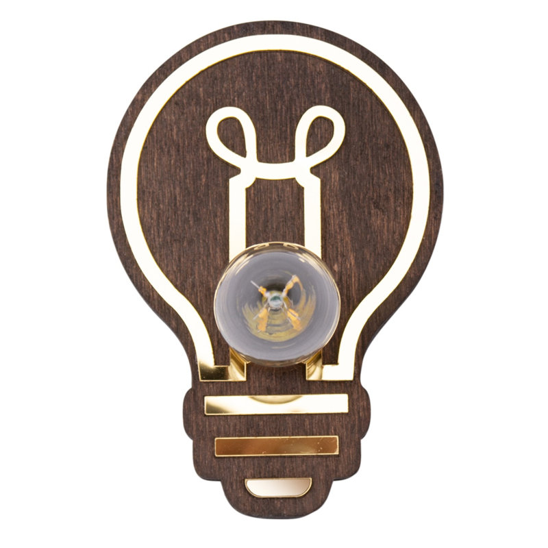Stacey Wallchiere, Gold/Walnut