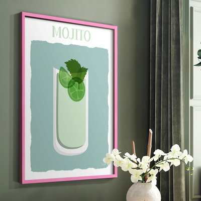 Mojito Framed Print - Solid Wood