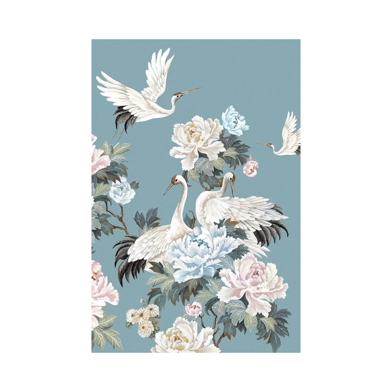 «Celestial Garden II» par Eva Watts - impression sur toile tendue, H 12 po x l 8 po x P 0,75 po
