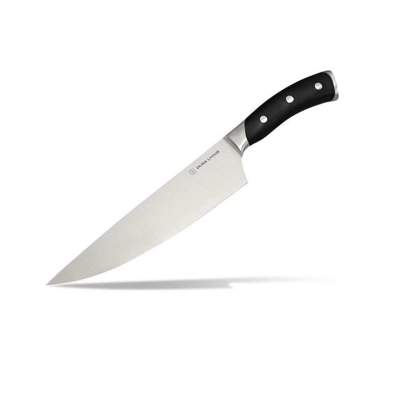 Couteau de chef 8 po Dura Living, Noir