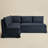 Crampton 3 - Piece Performance Fabric Down Fill Slipcover Dining Banquette-328219031