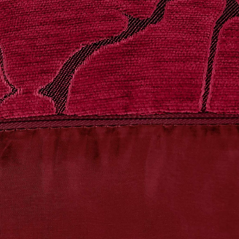 Coussin Milano, Bourgogne, Polyester