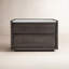 2 - Drawer Nightstand in Dark Grey-1347834576