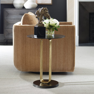 Kela Brass Accent Table