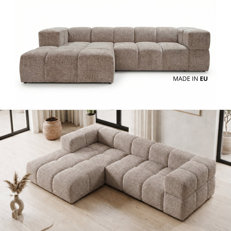 3 Seater Sectional, Left Hand Facing