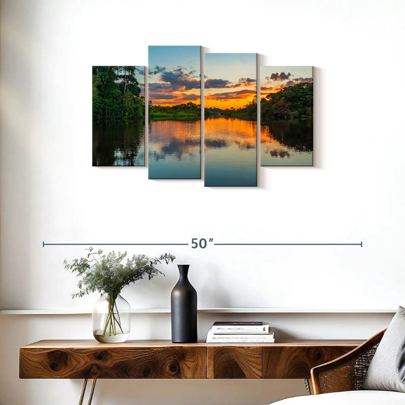 Sunset At Amazon Lagoon