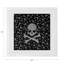 Crossbones Large Cotton Sateen Dinner Napkins
