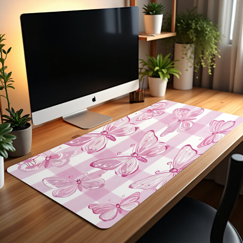 Polyester Desk Pad, 14.4x12.1