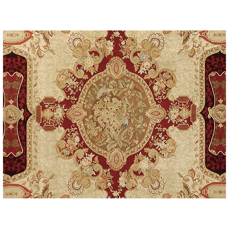 Wool Oriental Area Rug, Rectangle 9' x 12'