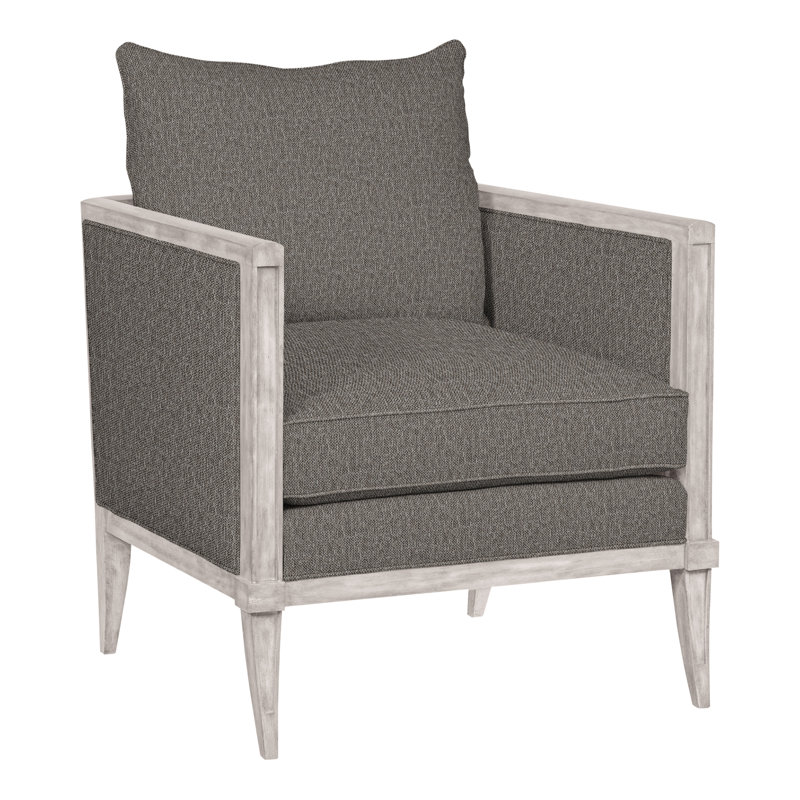 Cameo Armchair, Dove Gray, Navada Snow