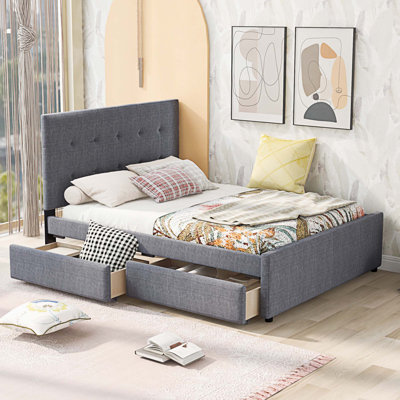 Cleymans Upholstered Storage Bed