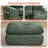 Balendin Feather Down Boneless L-Shaped Sectional Sofa, Apartment Couch with Ottoman,Modular-1506986618