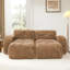 Canapé en U sans os, tissu de velours doux-1678530315