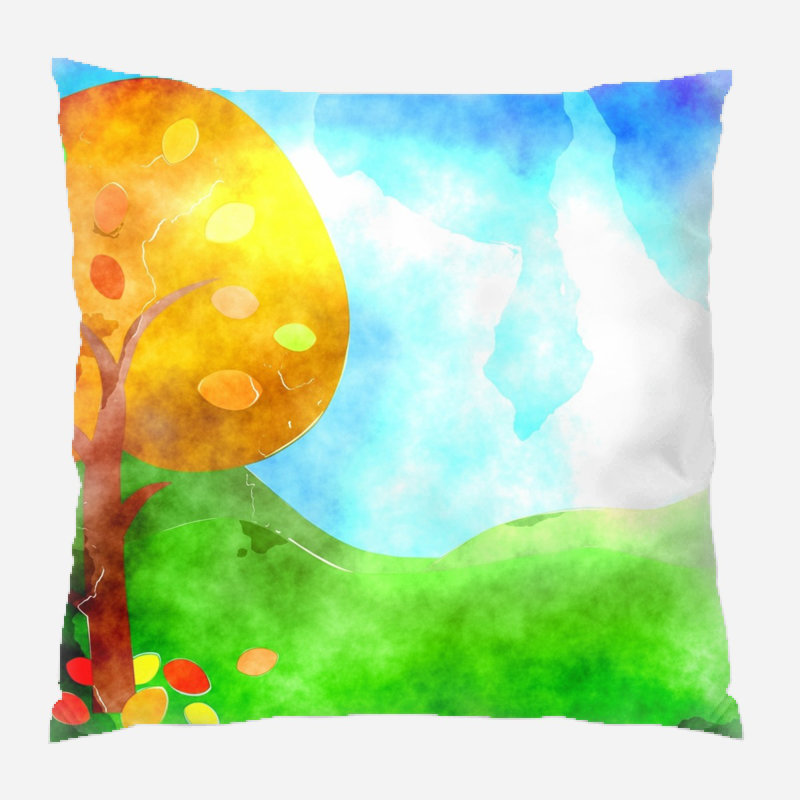 Housse et insert de coussin carré Dingler, Microsuède, Intérieur