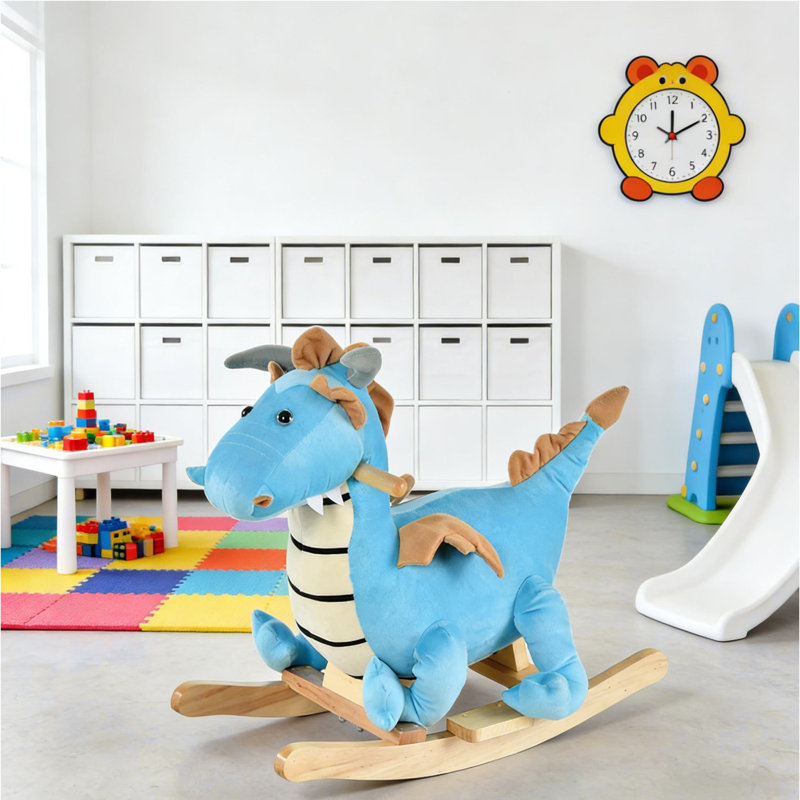 Chaise berçante dinosaure, jouet berçant pour enfants