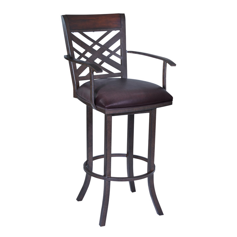Tabouret tournant 30 "Akir, Tabouret de comptoir (siège d'une hauteur de 26 p