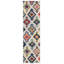Tapis géométrique beige / bleu / jaune Hertzler-1313267909