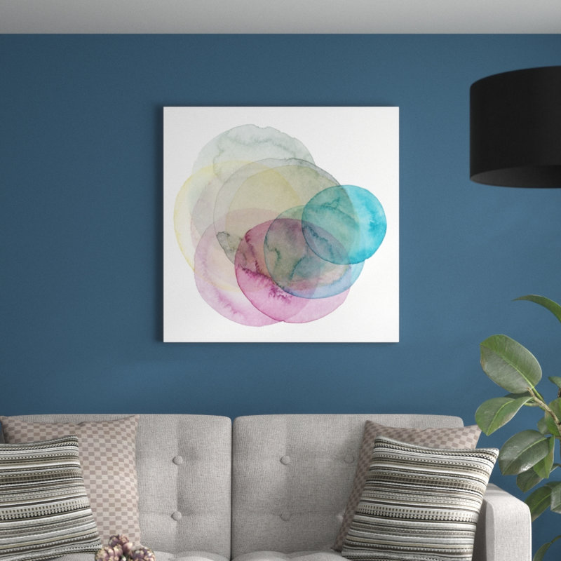 " Evolving Planets II " by Grace Popp, 36" H x 36" W