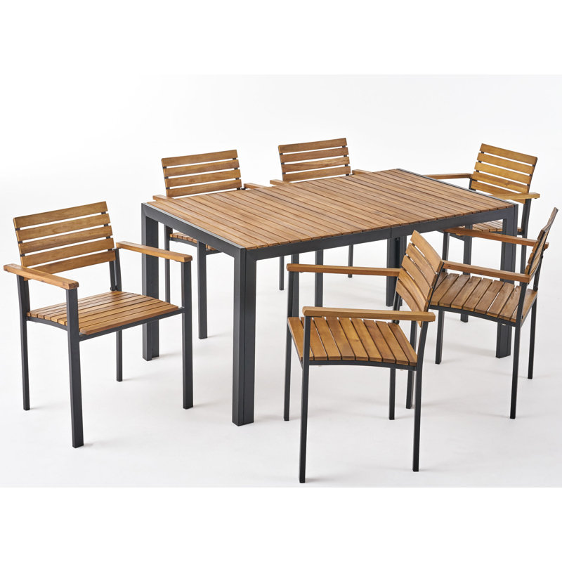 Ensemble repas d'extérieur 7 pièces Shepard