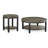 Solid Wood Top End Table