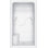Cabine de douche rectangulaire encadrée h 84,5 po x l 50 po avec siège et base inclus Madison