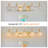 29" Modern Crystal Bathroom Vanity Light, 5-Light Golden Wall Sconce With Clear Glass Shade, Elegant Wall Mount Lighting For Bathroom, Powder Room, Or Vanity Mirror (No Bulbs)-1298998819-1298998818-1298998821