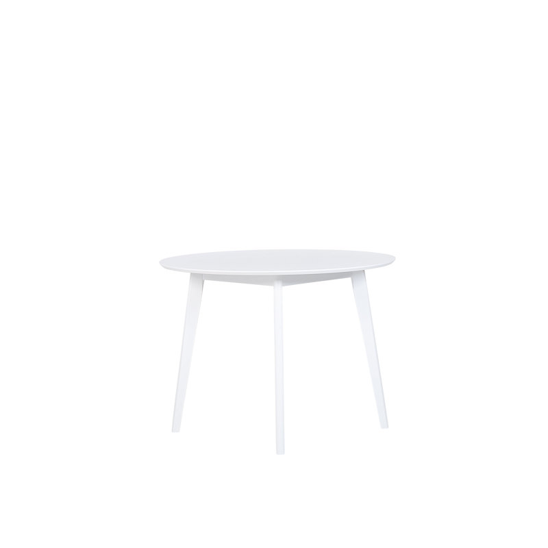 Verdone Round Solid Wood Base Dining Table