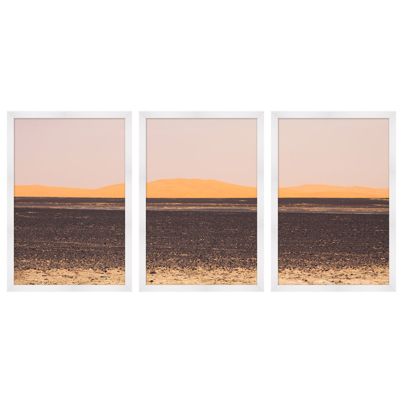Bright Horizons S3 Print, White Framed